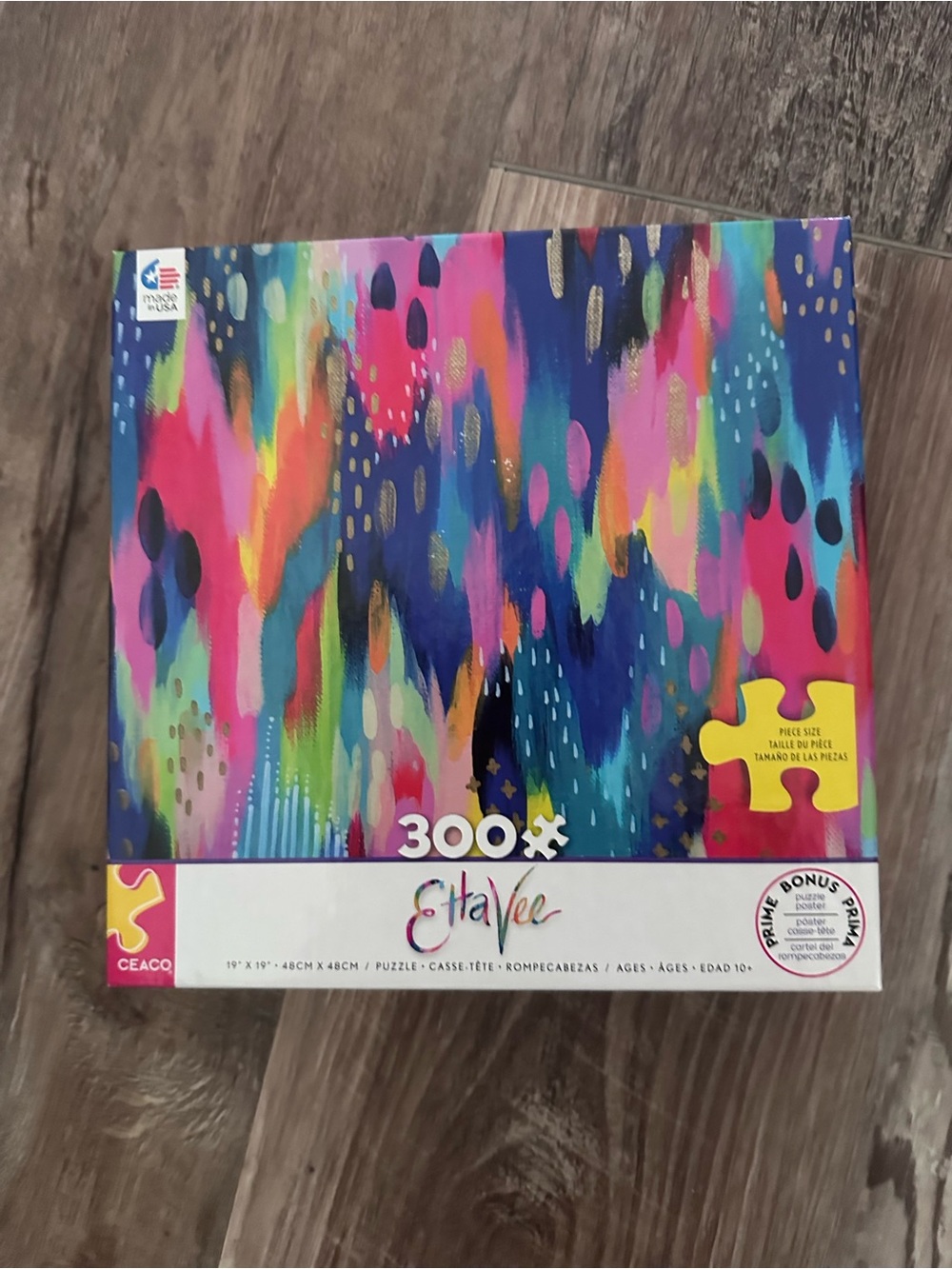 Ceaco 300-Piece Et Alvee Colorful Abstract Puzzle - Multicolor